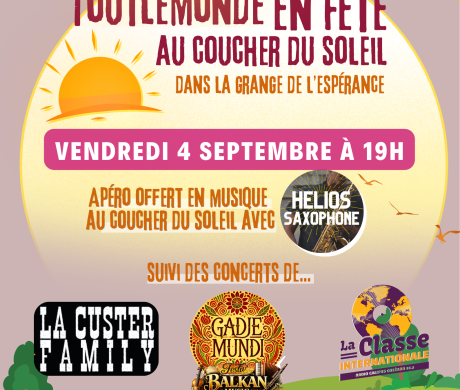 Toutlemonde en fête au coucher du soleil - Vendredi