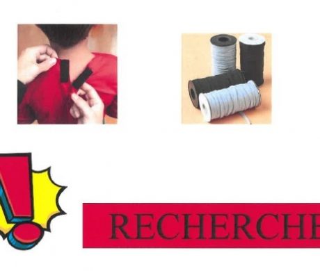 Recherche VELCRO et ELASTIQUES