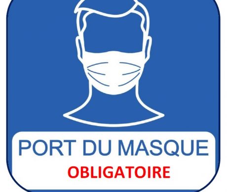 Port du masque obligatoire sur l’espace public