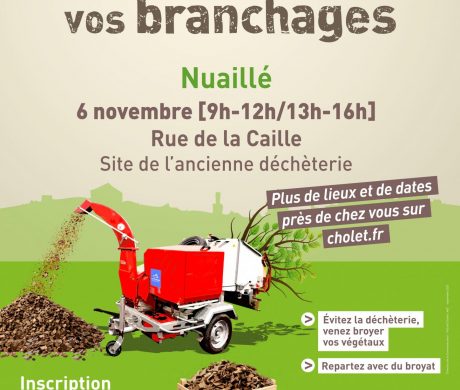 Broyage de vos branchages à Nuaillé