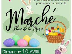 MARCHÉ DU 10 AVRIL. 1000 oeufs à emporter !!!