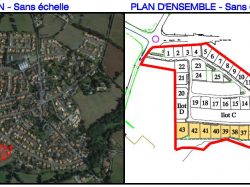 Deuxième phase du lotissement des Jardins du Trézon