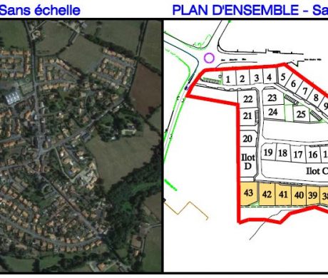 Deuxième phase du lotissement des Jardins du Trézon