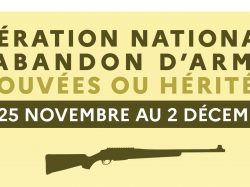 OPÉRATION NATIONALE D’ABANDON D’ARMES TROUVÉES OU HÉRITÉES
