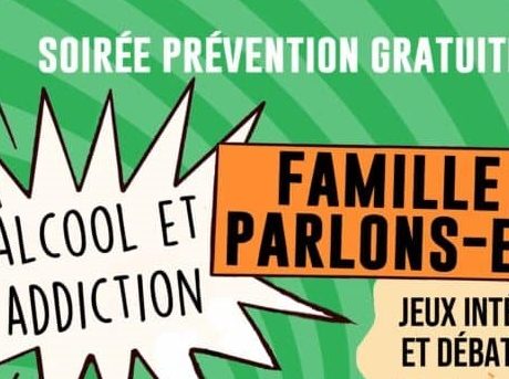 Soirée de sensibilisation : alcool et conduites addictives le 13 janvier 2023