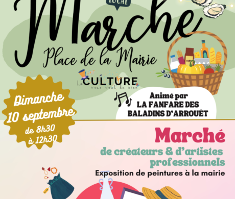 Marché de dimanche 10 septembre