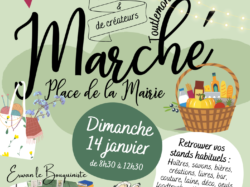 Marché et expo 14 janvier