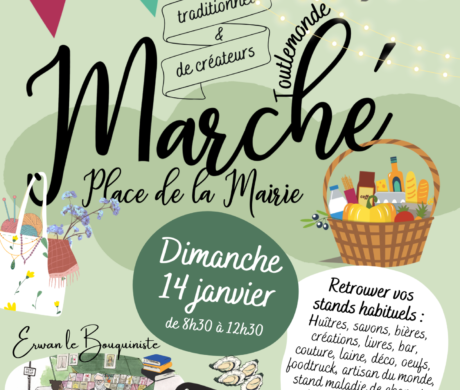 Marché et expo 14 janvier