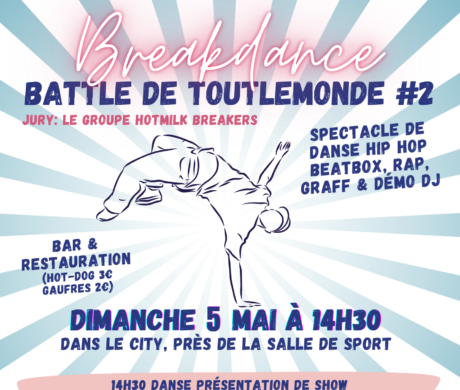 Breakdance – Repli dans la salle de sport en cas de mauvais temps
