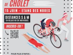 INFORMATION – Modification du parcours du triathlon de Cholet 2025