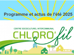 Le programme de l’été🌞 du C.S.I. Chloro’fil