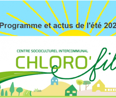 Le programme de l’été🌞 du C.S.I. Chloro’fil