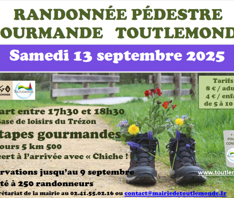 Randonnée gourmande du 13 septembre
