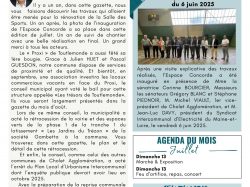 VOTRE GAZETTE DE JUILLET 2025
