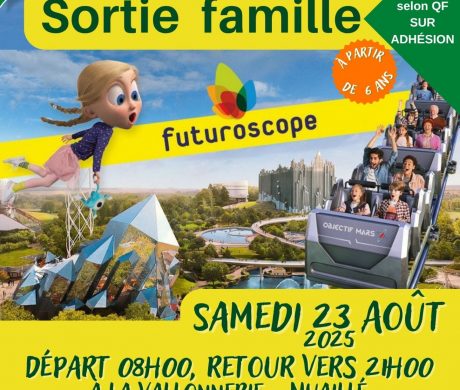 CHLORO’FIL – SORTIE FAMILLE AU FUTUROSCOPE