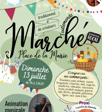 Retour en images sur notre marché du 13 juillet 2025