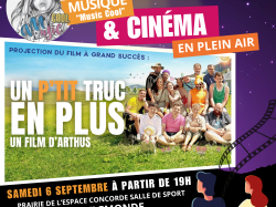 GRATUIT Cinéma en plein air, concert, animations enfants, jeux en bois