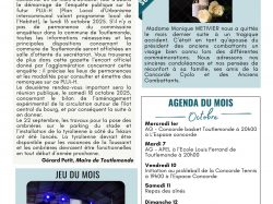 VOTRE GAZETTE DU MOIS D’OCTOBRE 2025