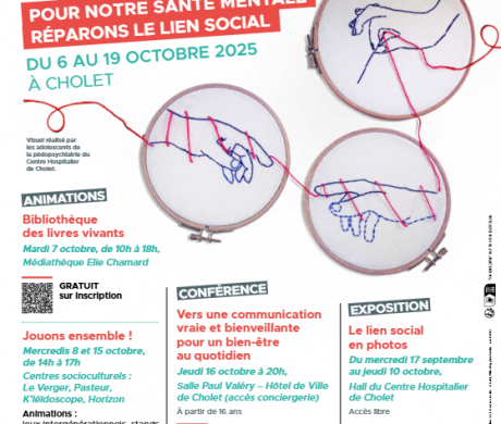 Semaines d’Information sur la Santé Mentale – Édition 2025 à Cholet