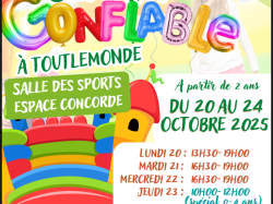 CHLORO’FIL – SEMAINE GONFLABLE A TOUTLEMONDE DU 20 AU 24 OCTOBRE 2025