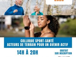 Colloque Sport Santé – 3 décembre 2025 à Angers : inscrivez-vous dès maintenant !