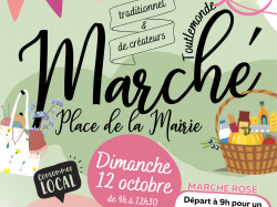 Marché, Octobre rose, Expo et conférence exceptionnelle sur les champignons ! ! !