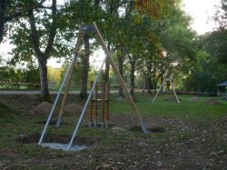 AVANCEE DES TRAVAUX – Support tyrolienne