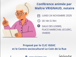 CONFERENCE – SUR LE THEME DE LA SUCCESSION