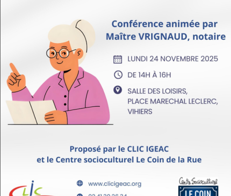CONFERENCE – SUR LE THEME DE LA SUCCESSION
