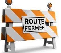 Route D65 (route de Vezins) fermée