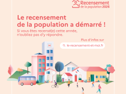 le recensement de la population a démarré