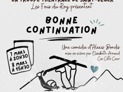 Théâtre avec une comédie présentée par la troupe “Les Fous du Roy” de St Léger