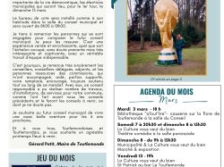 VOTRE GAZETTE DU MOIS DE MARS 2026