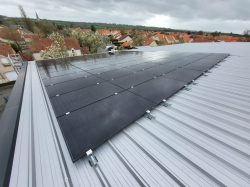 La centrale solaire de la Salle des Sports