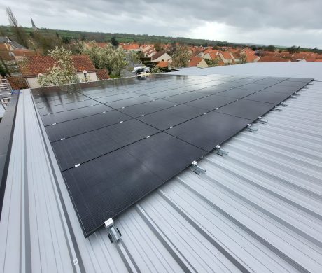 La centrale solaire de la Salle des Sports