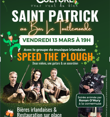 La St Patrick au bar Le Toutlemonde, rue Auguste Chéron.