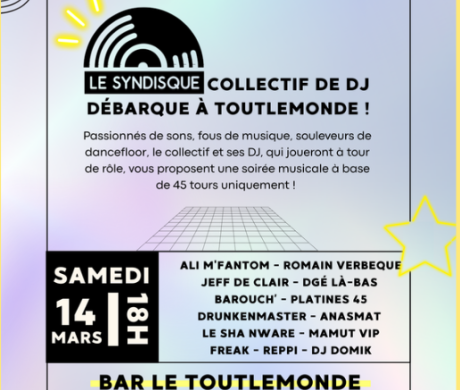 SOIREE DJ SYNDISQUE
